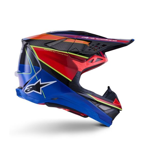 Casque cross Alpinestars SUPERTECH S-M10 - ERA 2025 - Bleu / RougeRef : AP3974