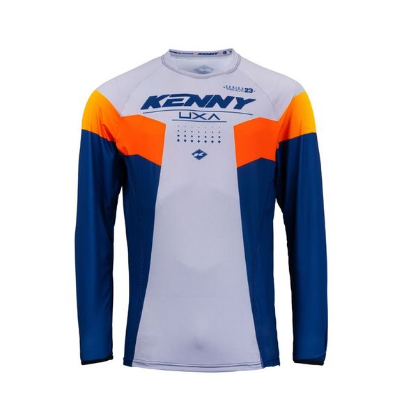 Kenny TITANIUM 2024 cross jersey - Blue / GrayRef: ke1732-c51021