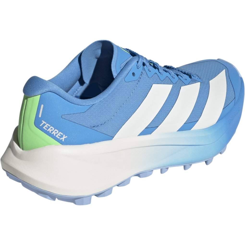 adidas TERREX Agravic 4 Trail Running Shoes Women - blue burst/off white/lime burst KJ1292