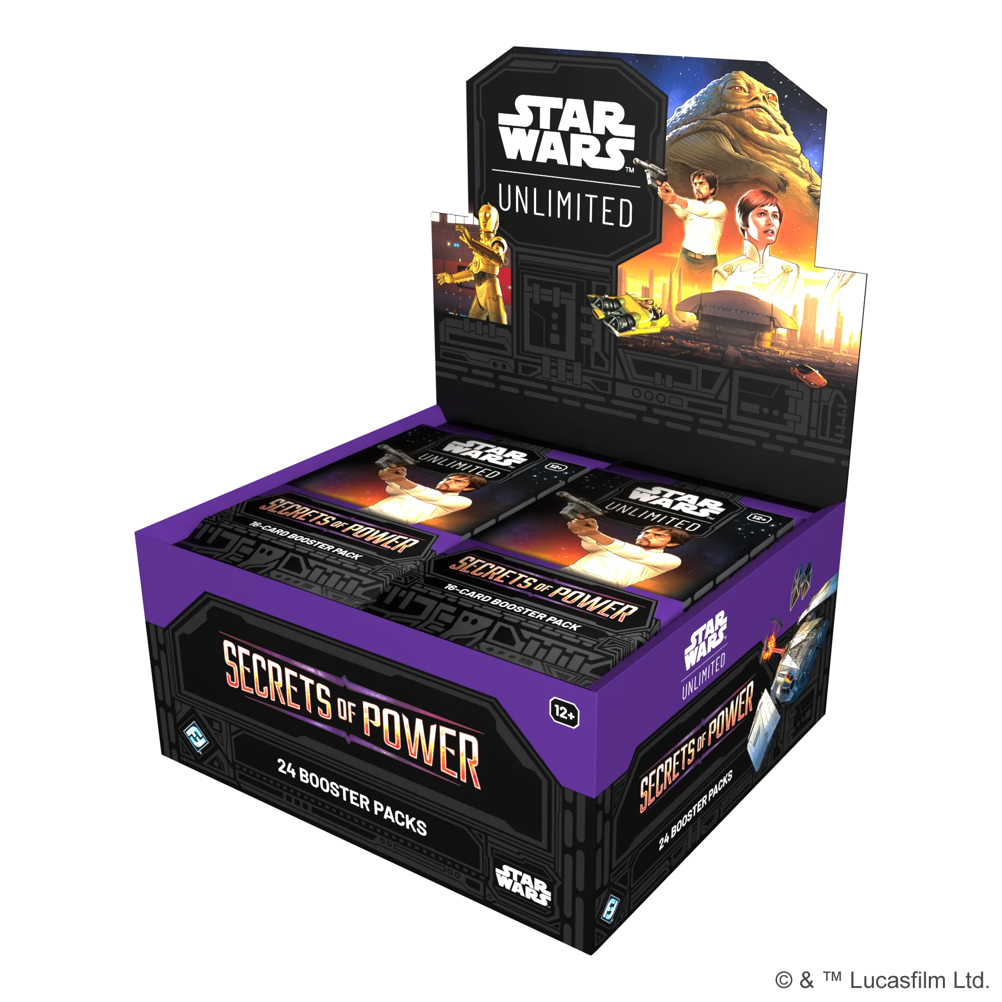 Star Wars: Unlimited - Secrets of Power: Booster Display