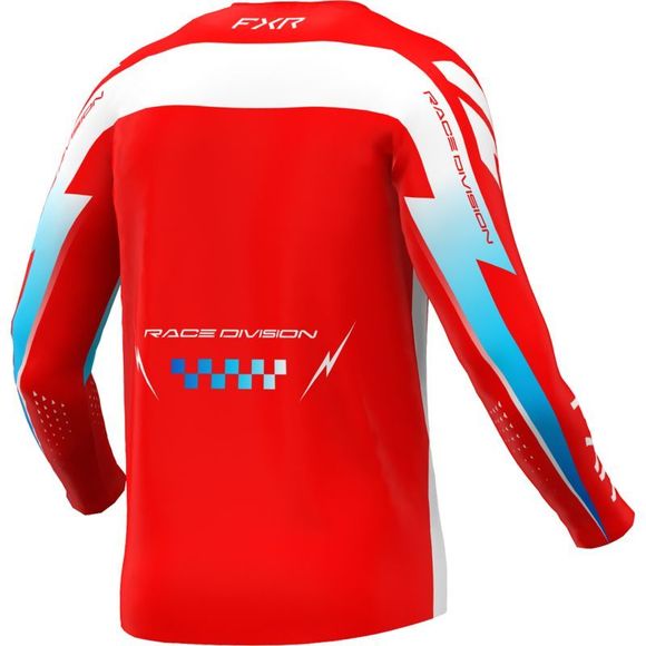 Maillot cross FXR CLUTCH ENFANT - Rouge / BleuRef : FXR1721