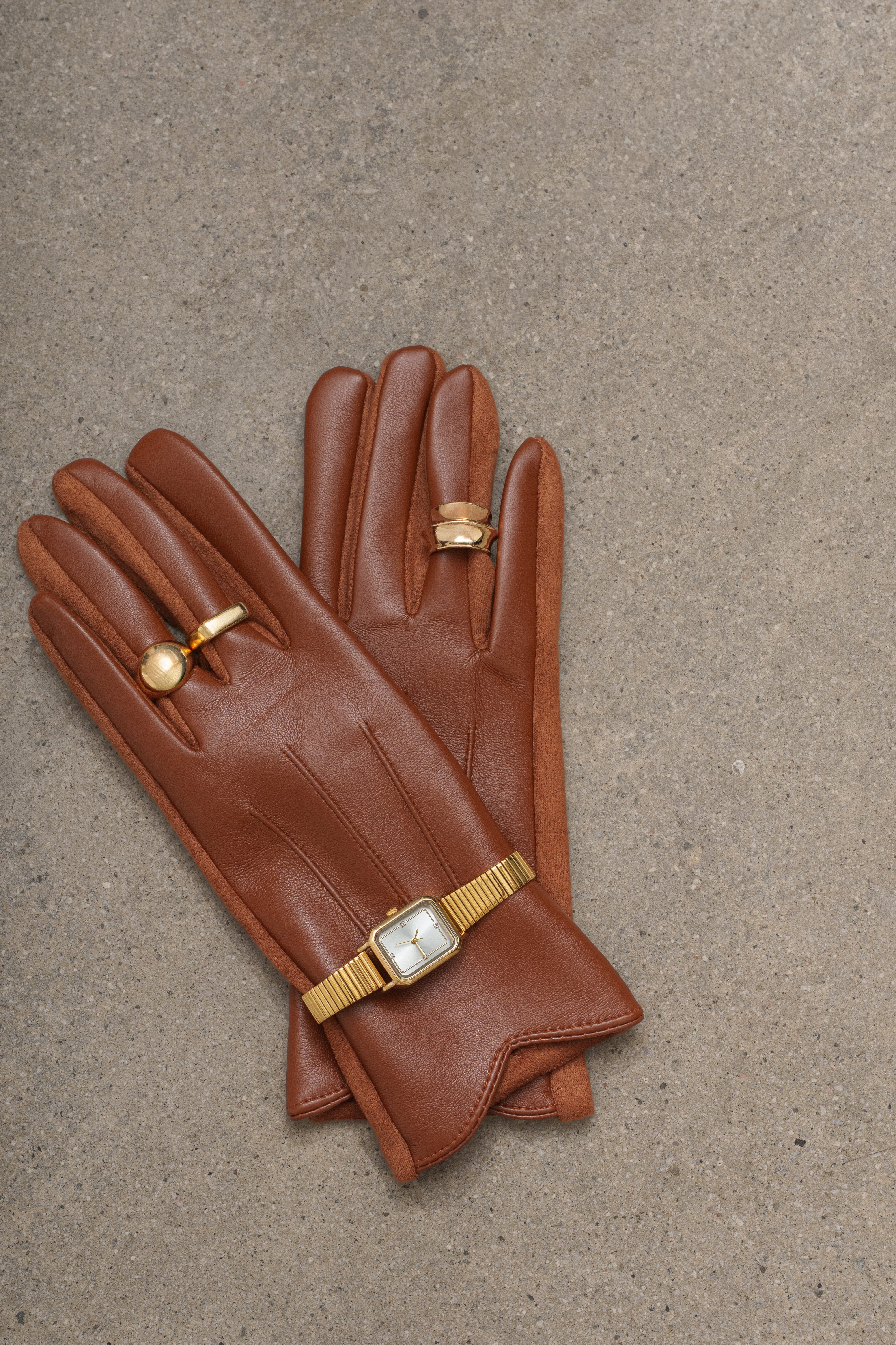 Terra Cotta Après Ski Gloves