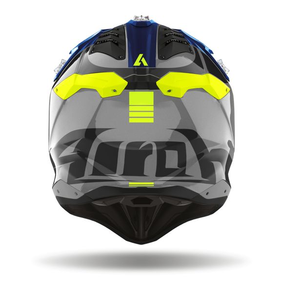 Airoh AVIATOR 3 cross helmet - PUSH 2025 - Blue / WhiteRef: Ar1225-C49704