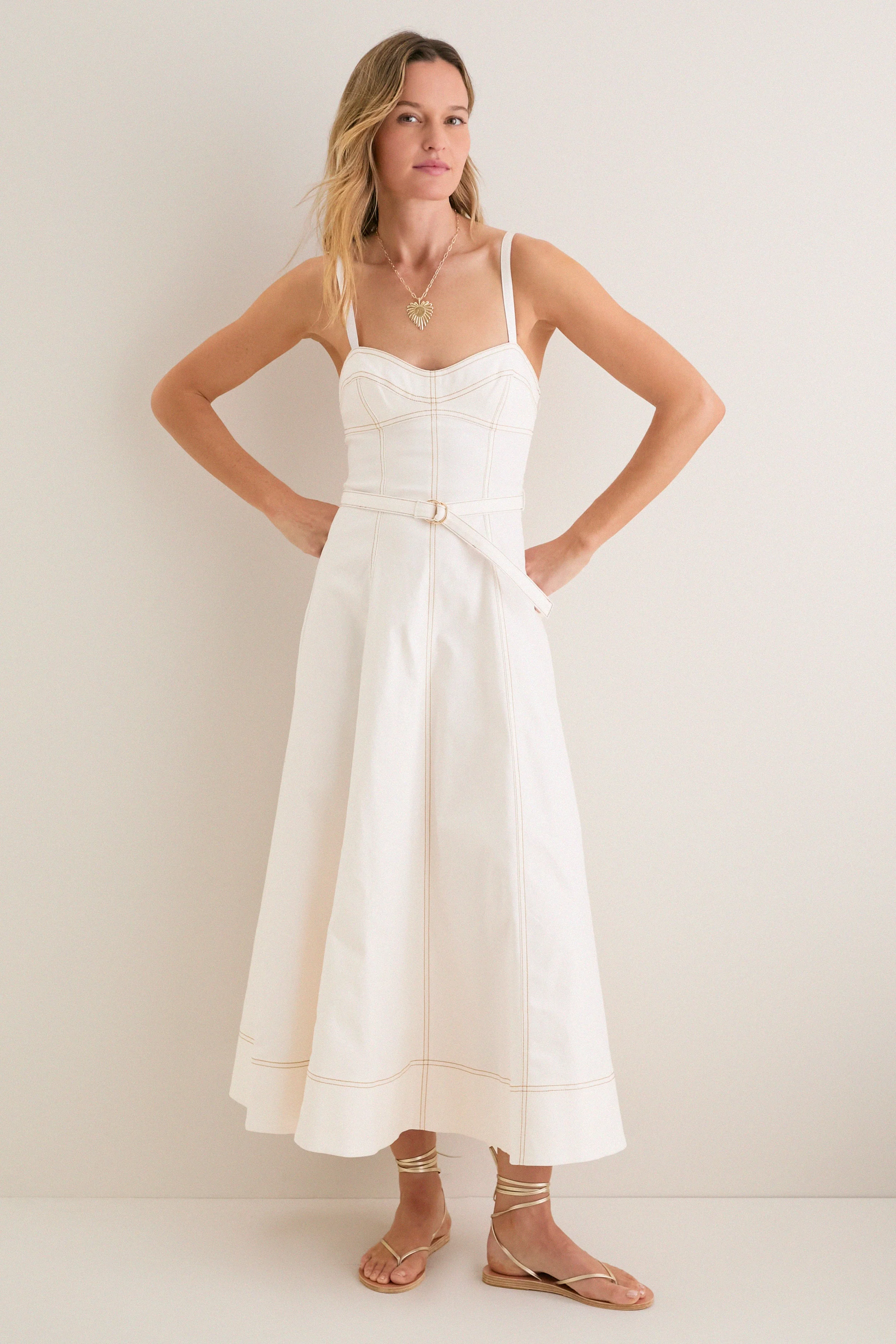 Off White Fiona Dress