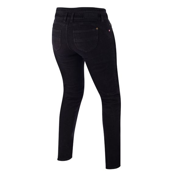 Jean Moto Bering LADY GILDA FEMME - Tapered - NoirRef : BR1469-C123