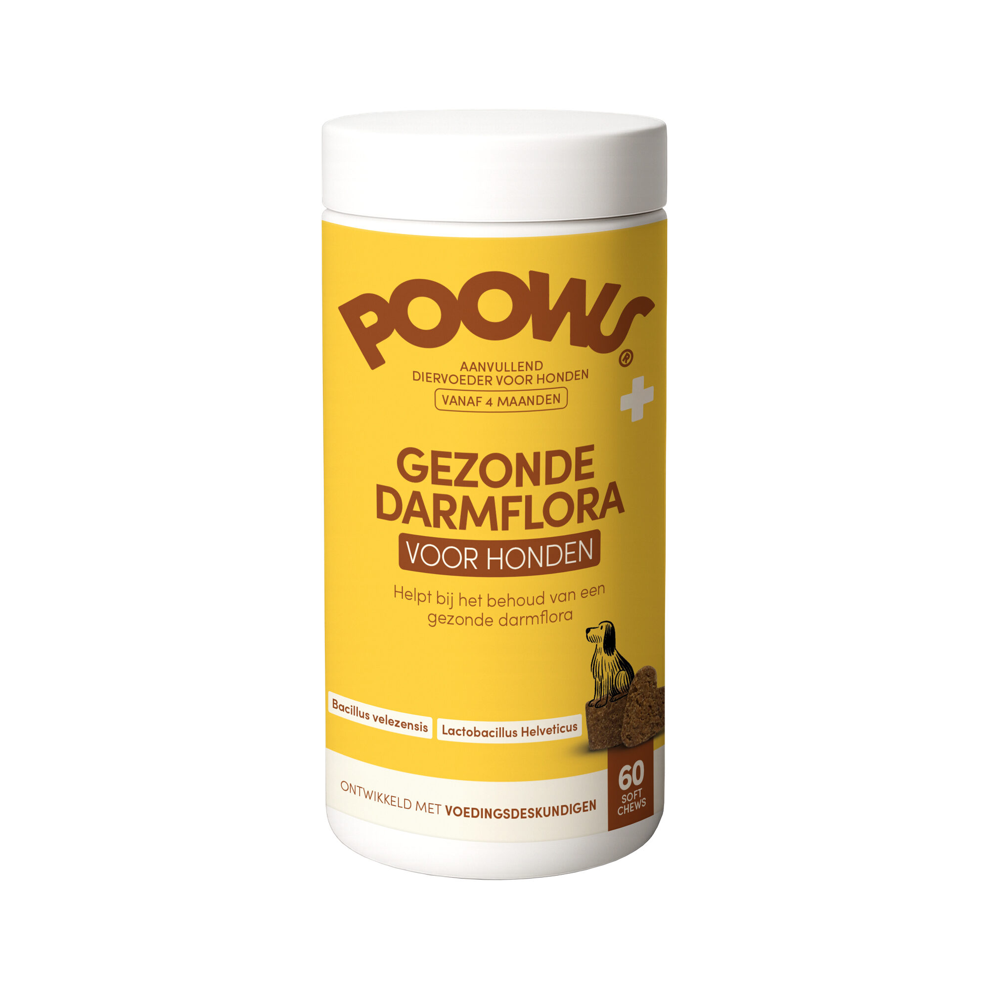 Poows Healthy Gut Flora - 60 pieces