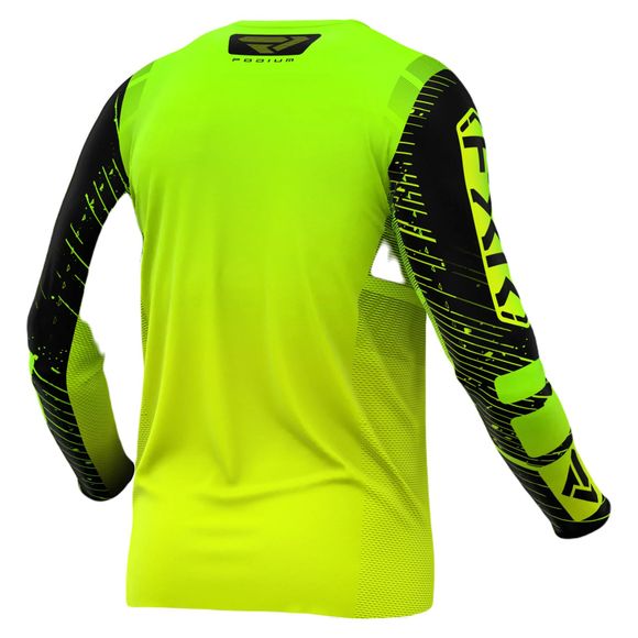 FXR PODIUM MX 25 2025 cross jersey - Yellow / BlackRef: FXR0829