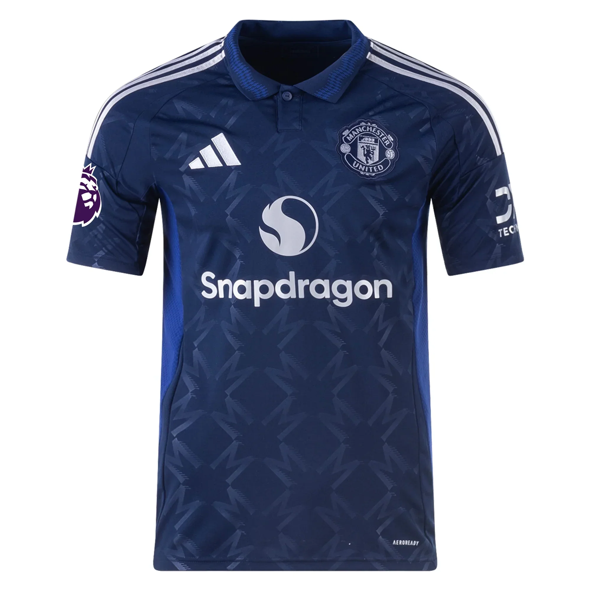 Manchester United Kobbie Mainoo Away Jersey w/ EPL Patch 24/25 (Night Indigo)