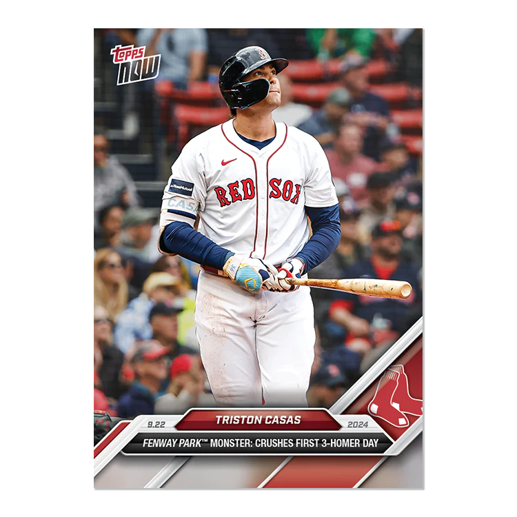 Triston Casas - 2024 MLB TOPPS NOW® Card 737