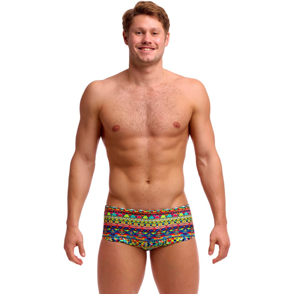 Funky Trunks Sidewinder Eco Swim Trunks Men - Packed Up