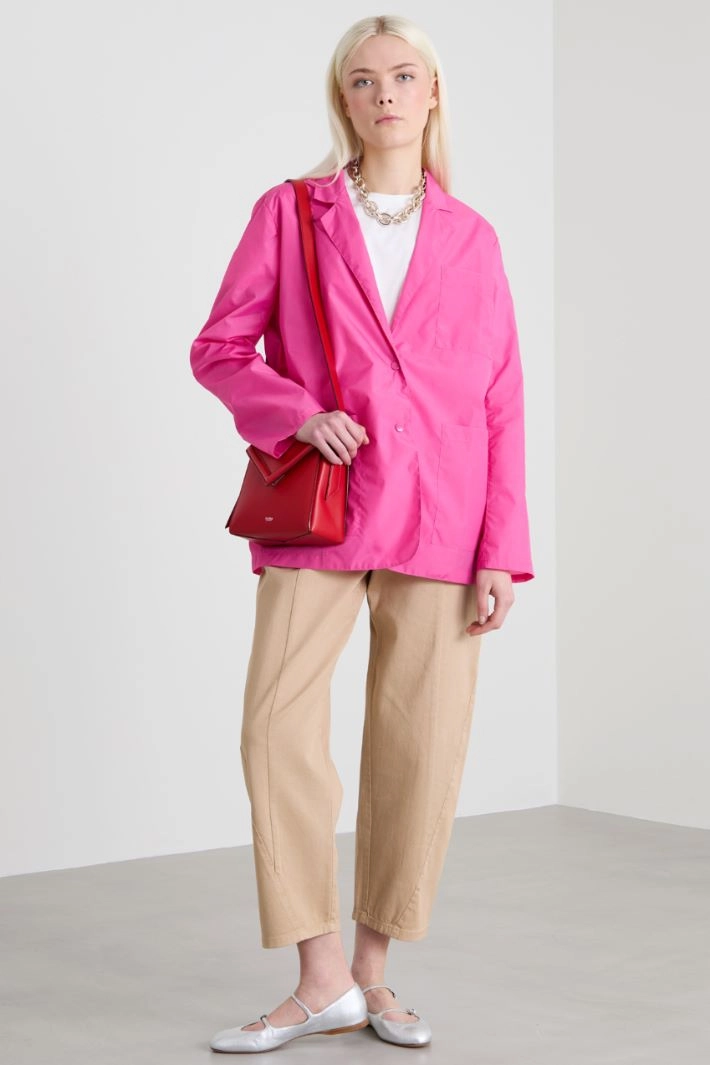 Taffeta jacket - FUCHSIA