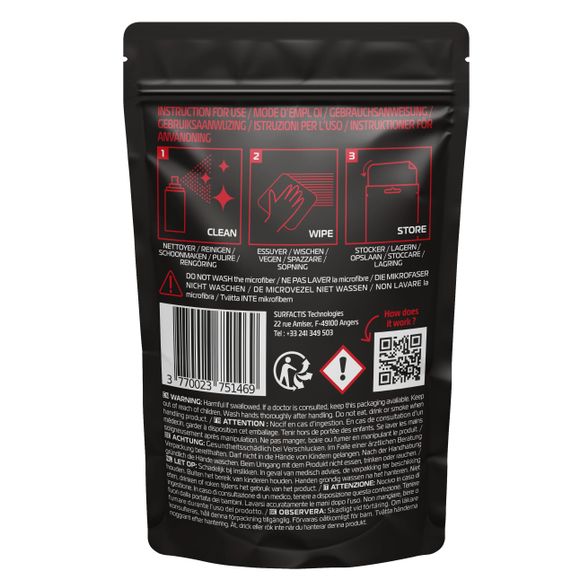 Visio Dry Visiofog® helmet cleanerRef: Vis0002 / Vfm001