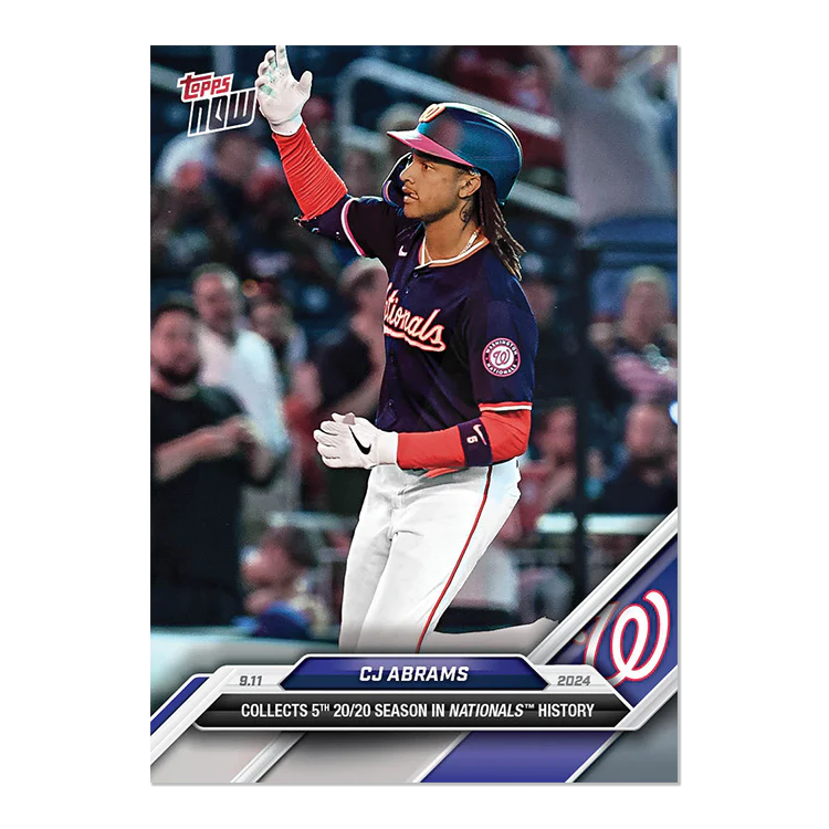 CJ Abrams - 2024 MLB TOPPS NOW® Card 683