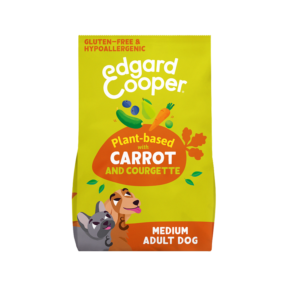 Edgard & Cooper - Adult Plant Based - Dog Food - Carrot & Zucchini - 2.5kg