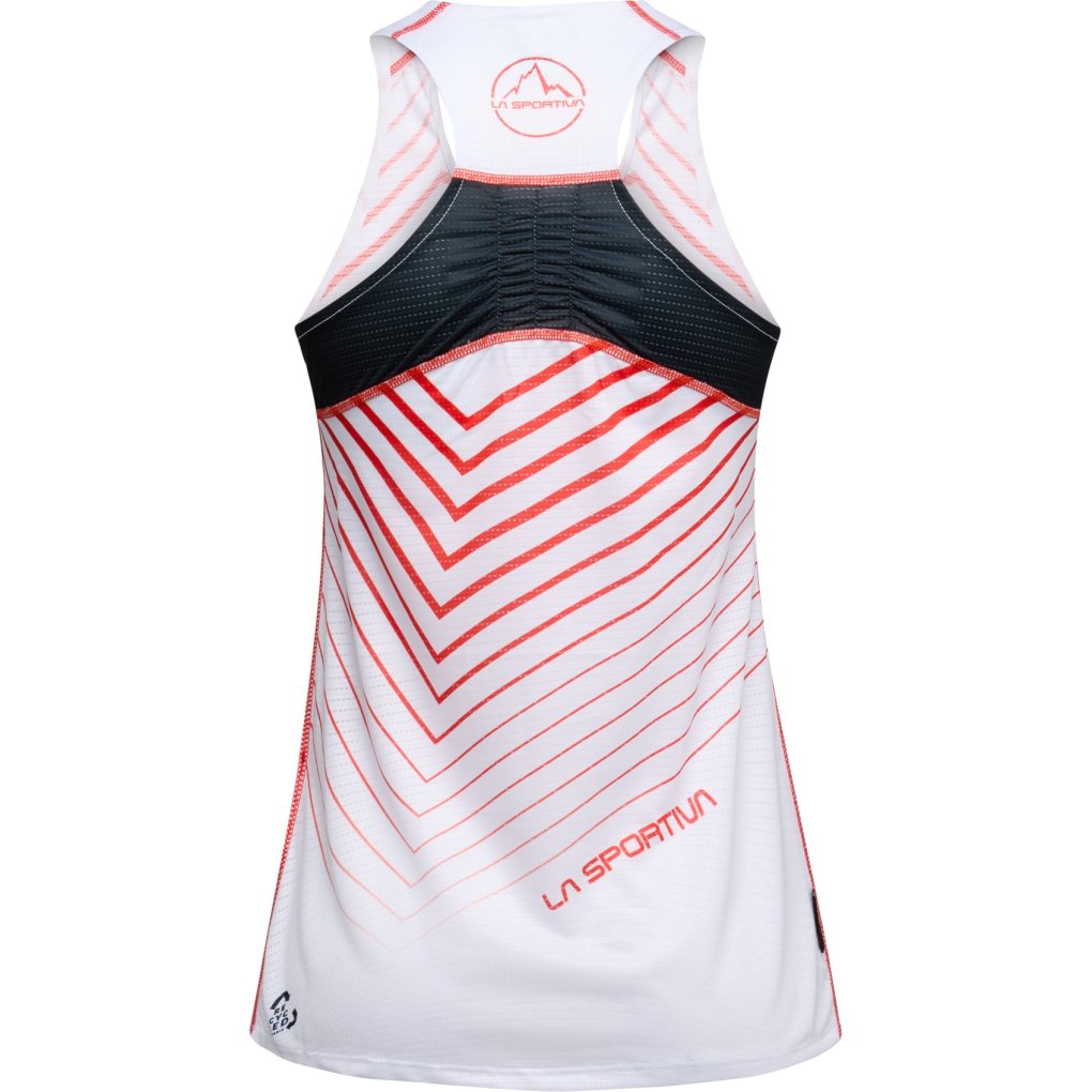 La Sportiva Slipstream Tank Top Women - White/Black