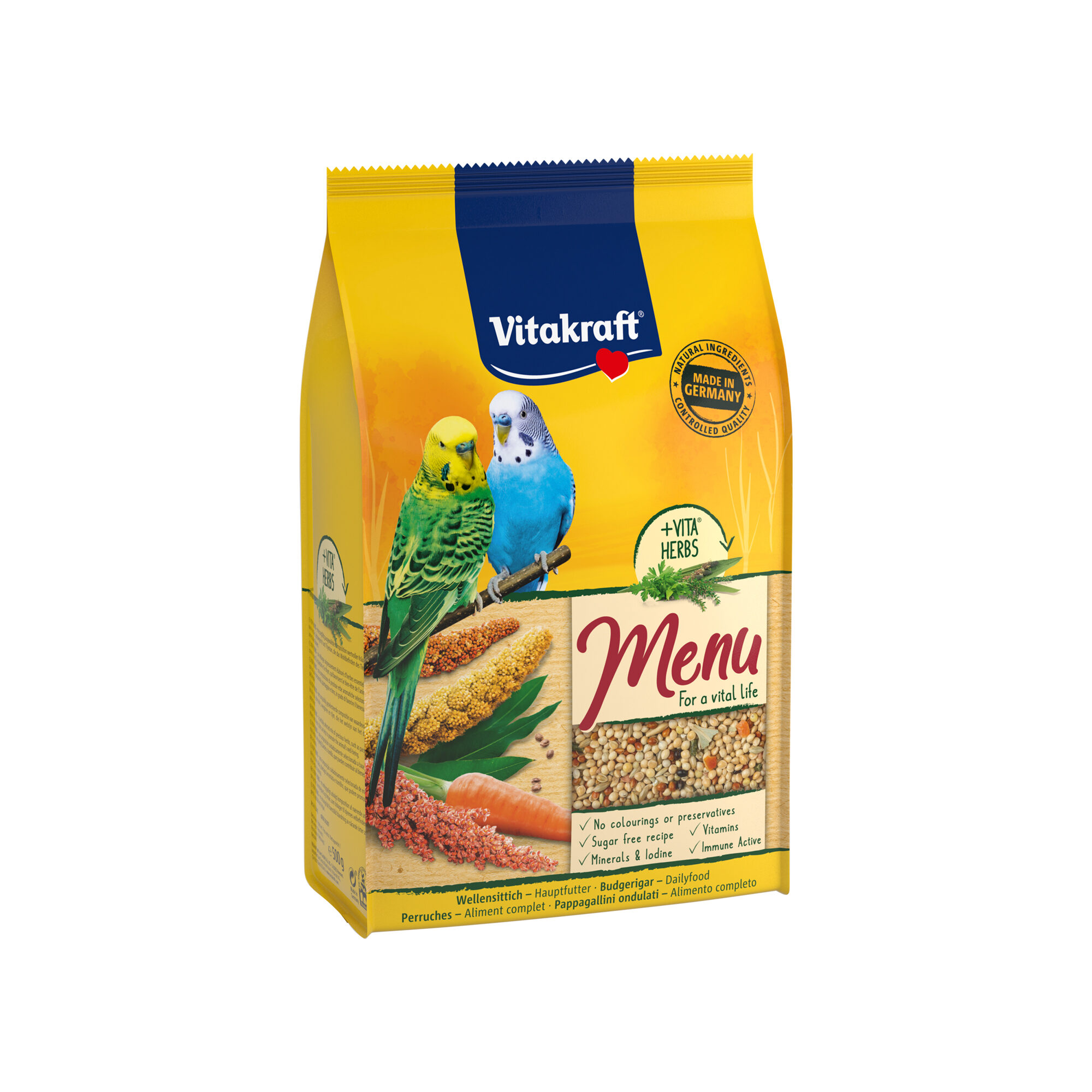 Vitakraft Premium Menu Parakeet - 500 g