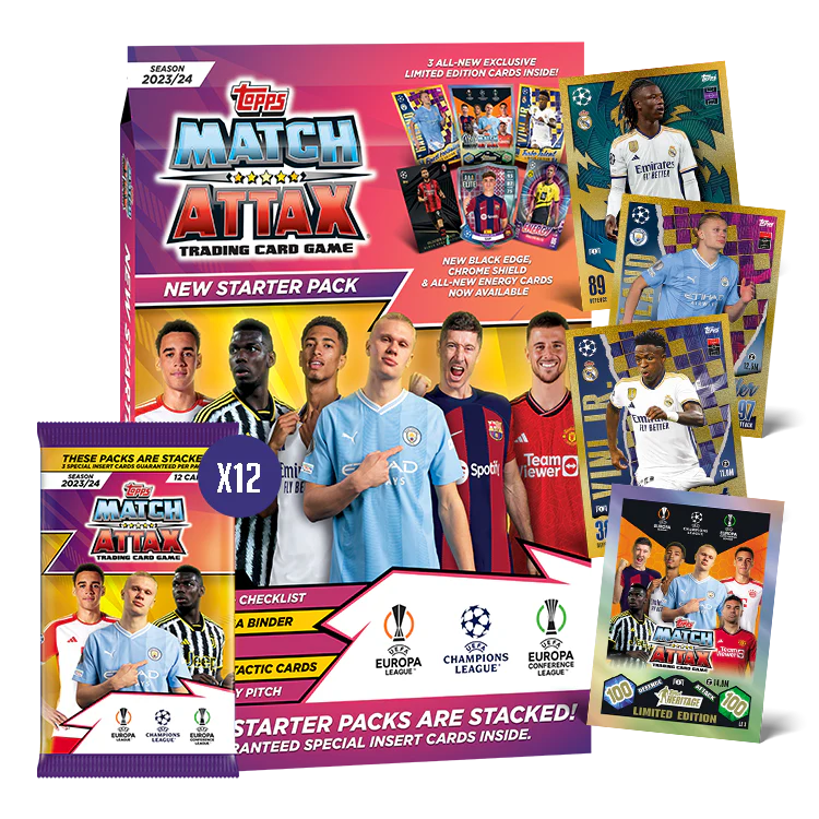 Match Attax 23/24 - Mega Packet Starter Bundle