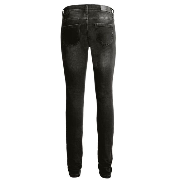 Jean Moto John Doe BETTY HIGH LONGUEUR 32 - Slim - NoirRef : JDE0031