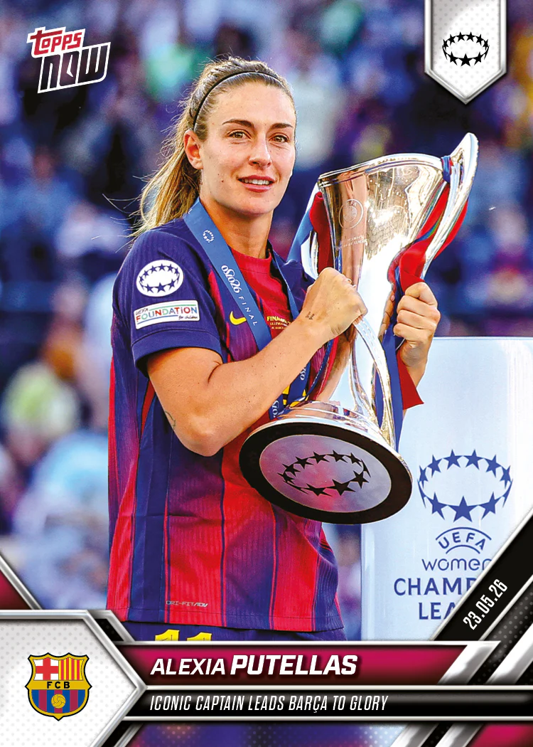 Alexia Putellas - 2025-26 UWCL Topps NOW® - Card 31
