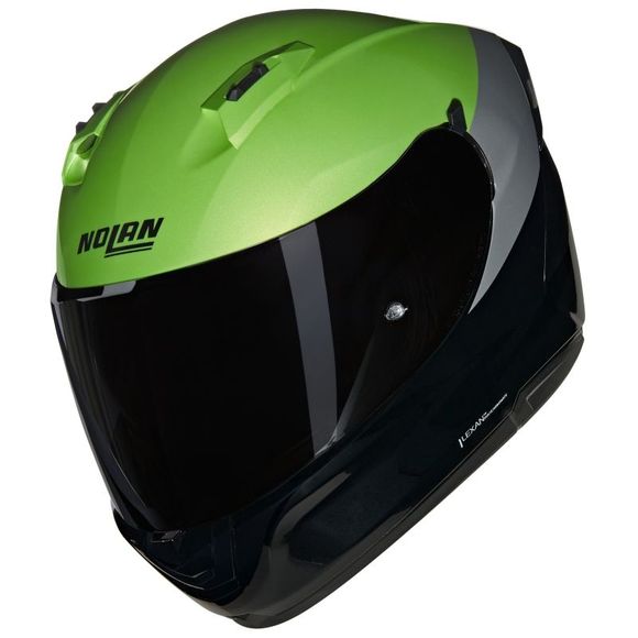 Nolan N60-6 Full-Face Helmet - SPECIAL PAINT - Black / GreenRef: NL1653-C215