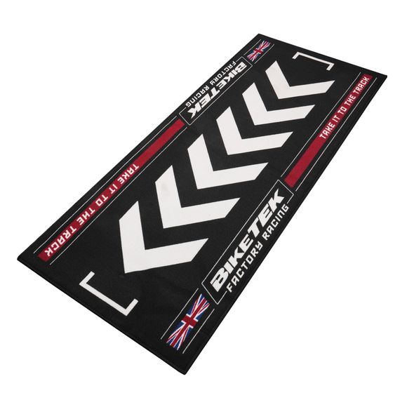 BIKETEK MOTO SERIES 7 BRITISH environmental mat - 190x80cm Universal - BlackRef: Bkt0045 / Grgmat94