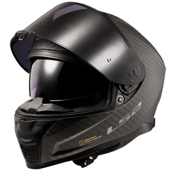 Casque intégral LS2 FF811 - VECTOR II - CARBON - NoirRef : LS1028