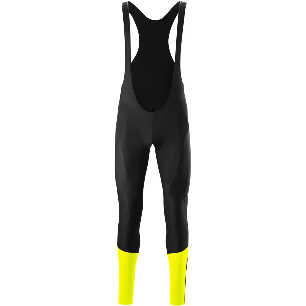 Gonso Essential Softshell Bib Tights Men - Safety Yellow