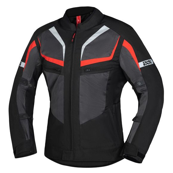 IXS GERONA-AIR 1.0 Motorcycle Jacket - Grey / BlackRef: IS1048