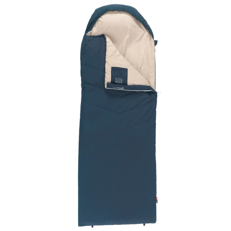 Outwell Caldera Prime Sleeping Bag - Zipper left - blue