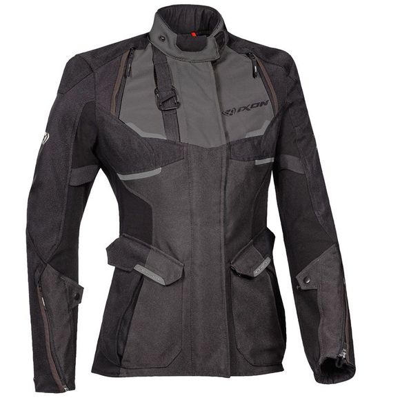 Veste Moto Ixon EDDAS LADY - FEMME - Noir / BlancRef : IX1440-C57239