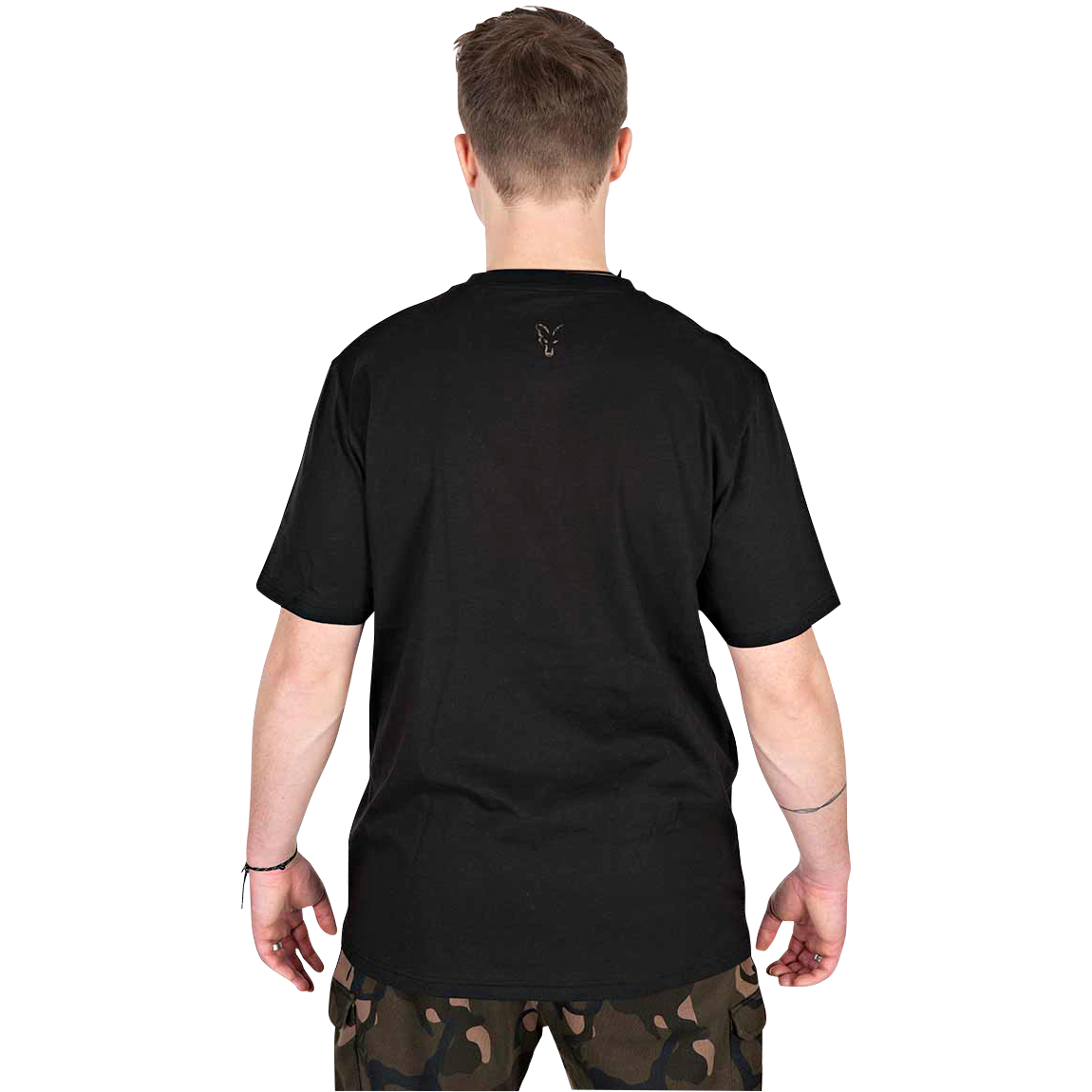 Fox Logo T-Shirt Men (Black Camo)