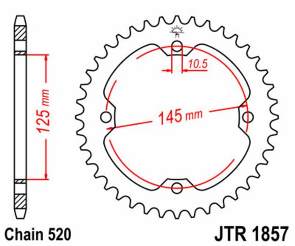 Crown JT. Standard steel 1857 - 520Ref: JTC00057A / 1074963002
