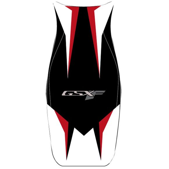 Housse de selle Bagster Bordeaux Clair/Noir/Blanc/Lettres Blanches et BordeauxRef : 2202G