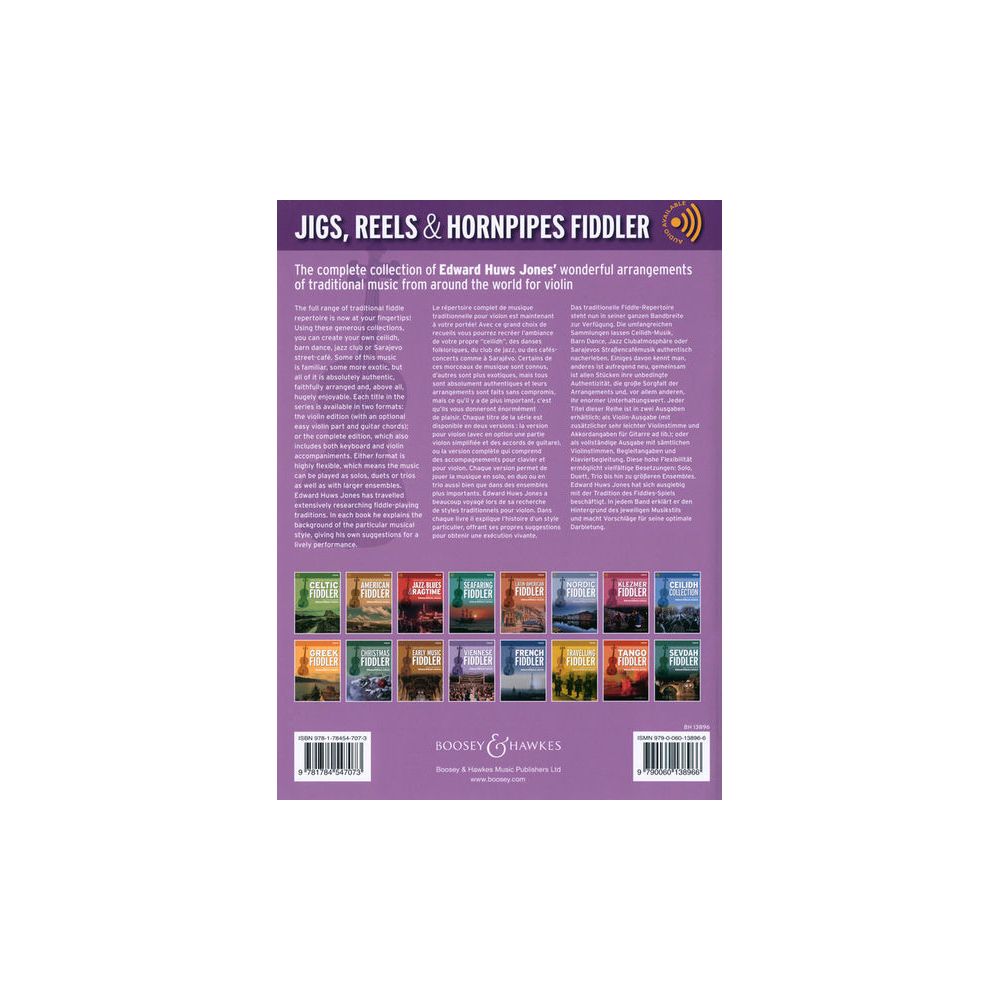 Boosey & Hawkes Jigs, Reels & Hornpipes – Thomann Ireland