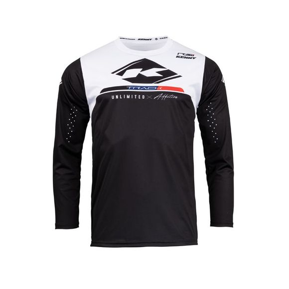 Kenny TRACK cross jersey - RAW 2024 - Black / WhiteRef: KE1738