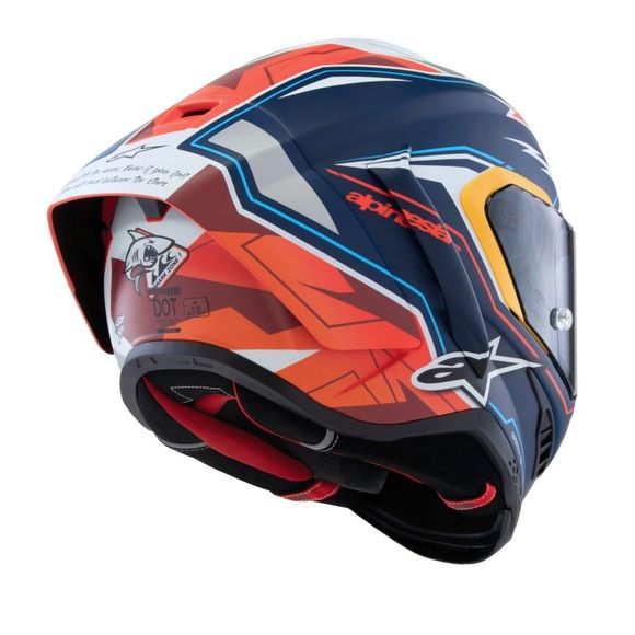 Alpinestars Supertech R10 PEDRO ACOSTA Full-Face Helmet - Blue / RedRef: AP3831
