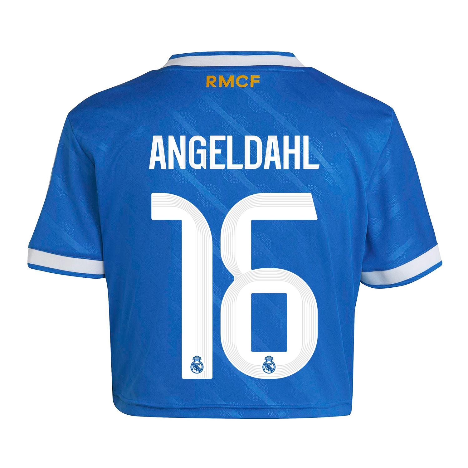 Womens Third Crop Shirt 25/26 Blue