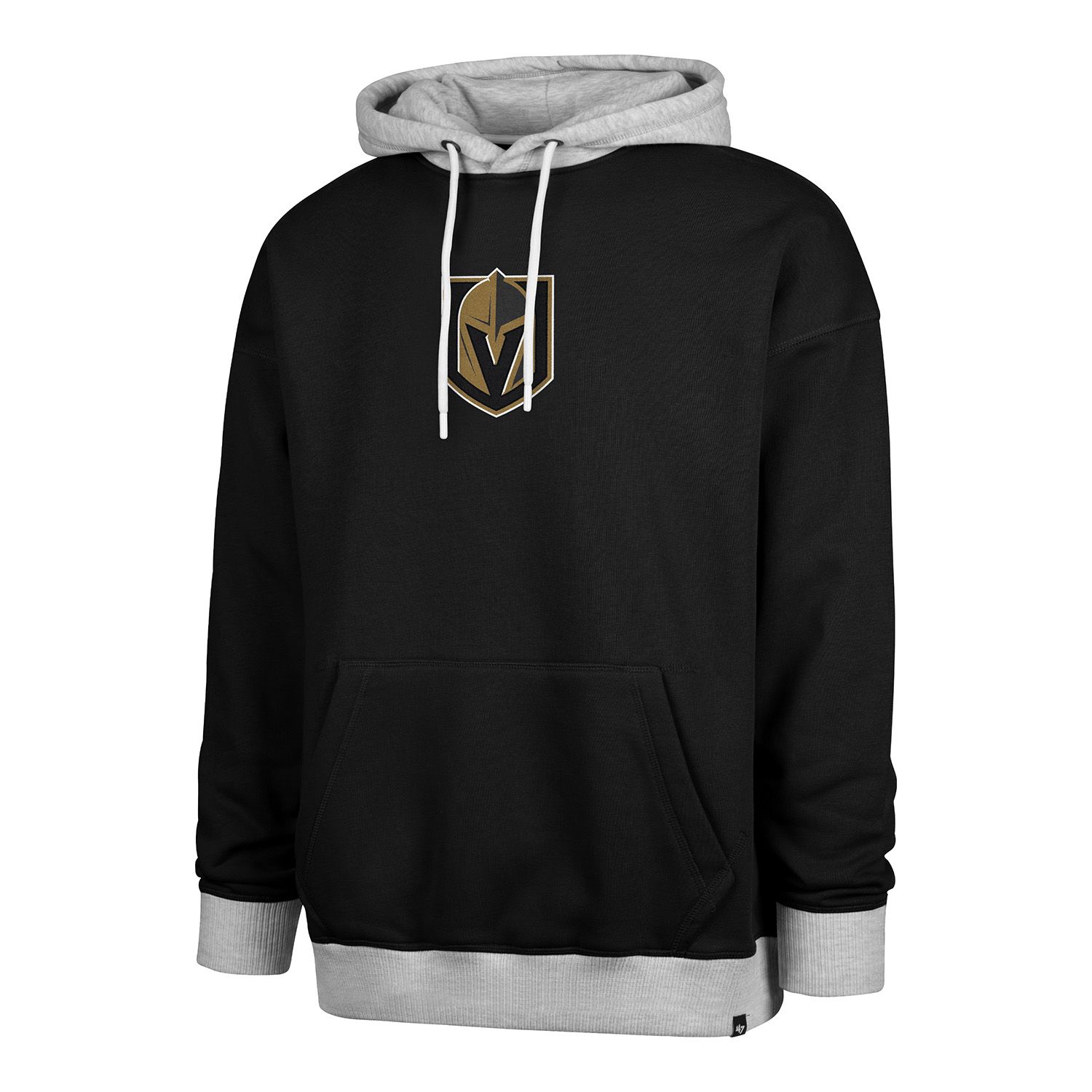 Vegas Golden Knights Patch '47 Drop Shoulder NHL Hoodie Black
