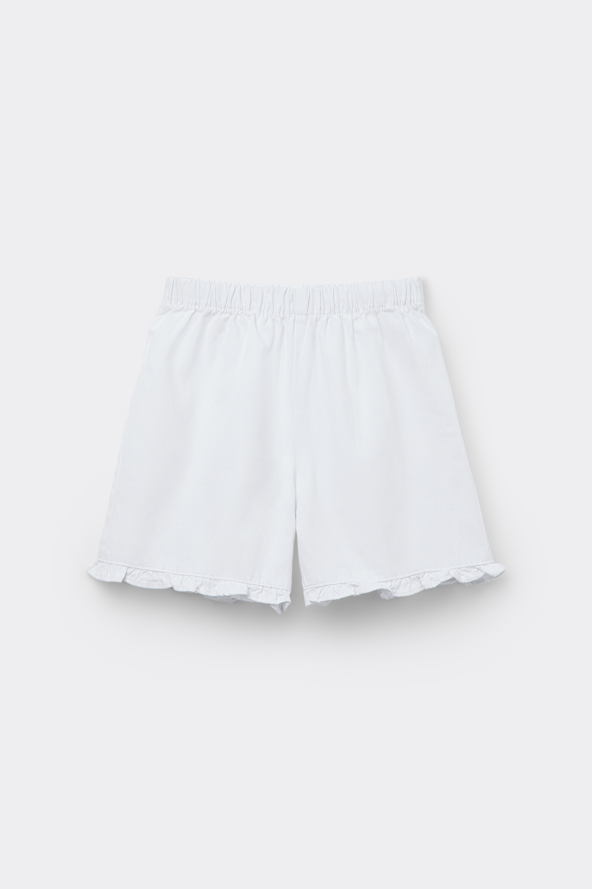 Girls’ Denim Shorts with Ruching