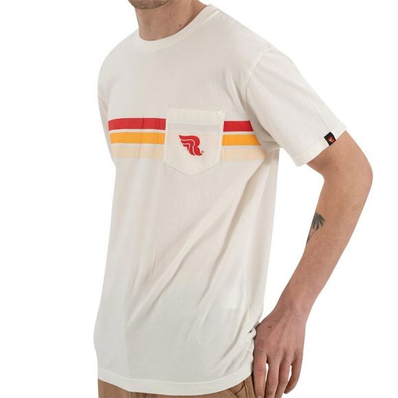RIDING CULTURE STRIPE Short Sleeve T-shirt - WhiteRef: RID0029