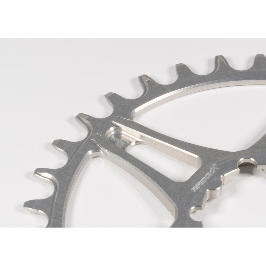 Radoxx Components X Dangerholm - Bergakungen Chainring - MTB | Direct Mount (SRAM 3-Bolt) - clear