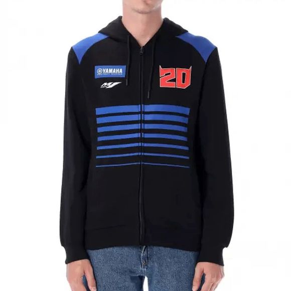 Sweat Kenny DUAL FABIO QUARTARARO FQ20 YAMAHA - NoirRef : KE2244
