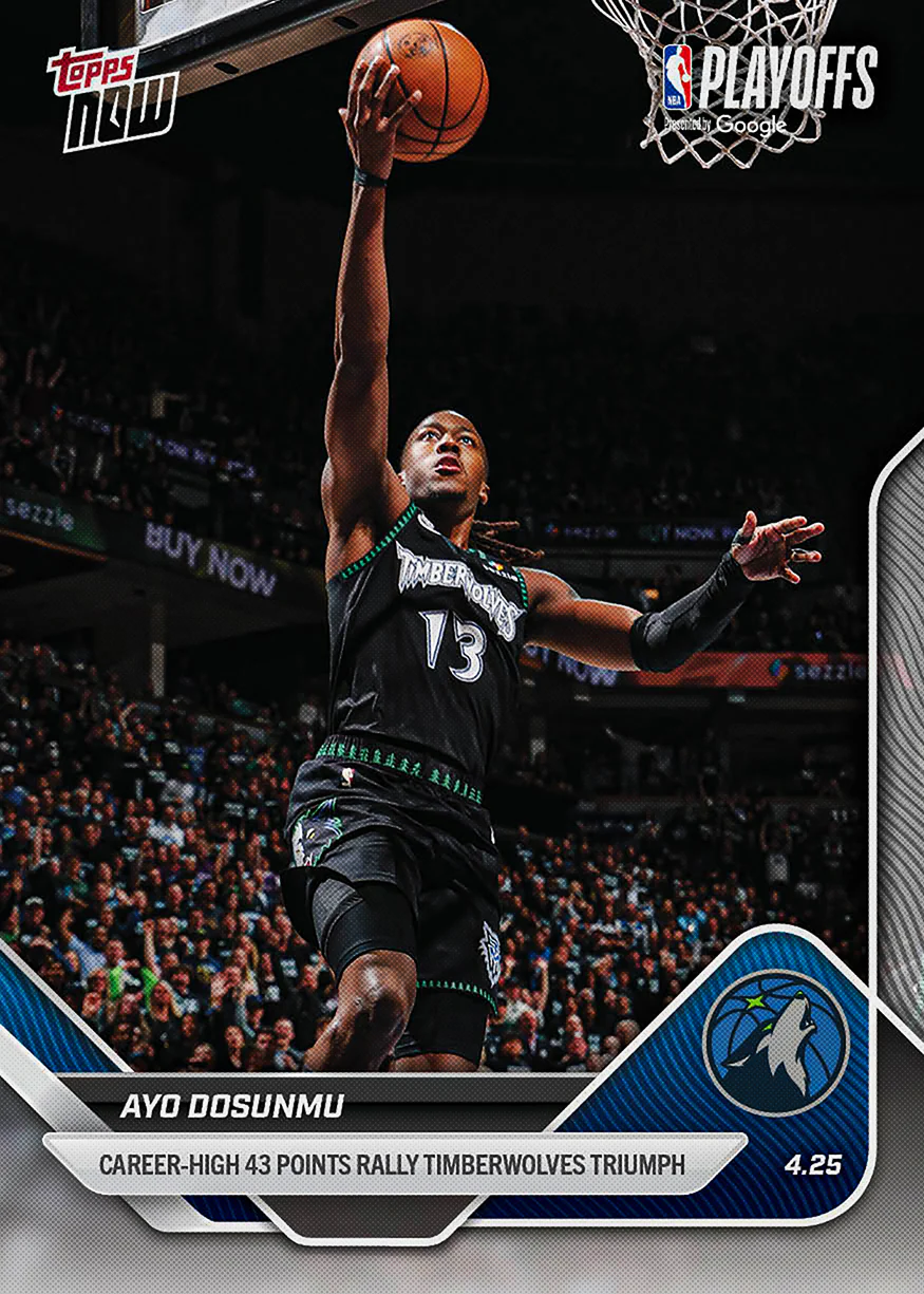 Ayo Dosunmu - 2025-26 NBA Topps NOW® - Card 278