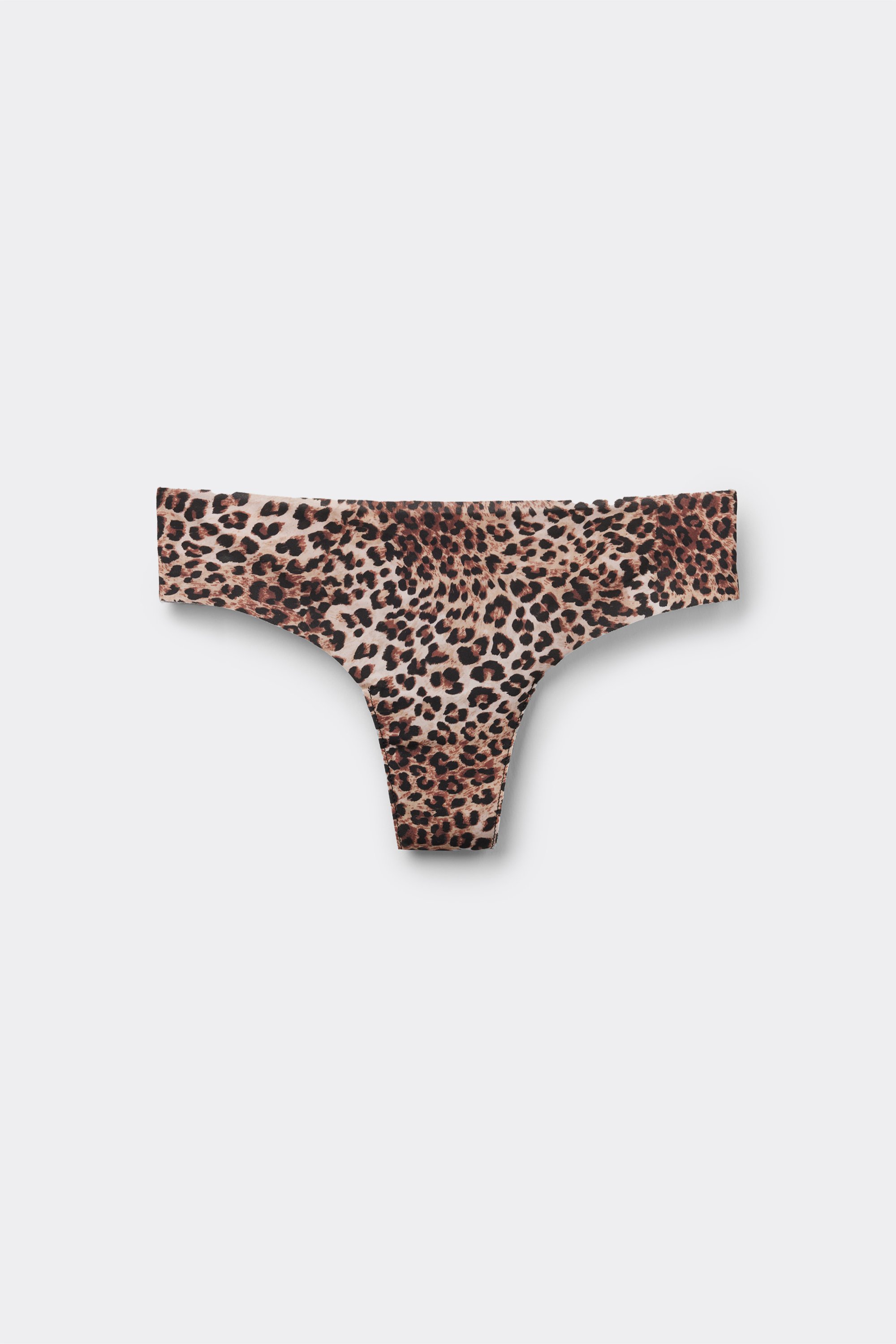 Laser-Cut Printed Microfibre Brazilian Briefs