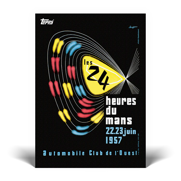 2023 Topps 24H of Le Mans Poster Art #12 - Topps UK