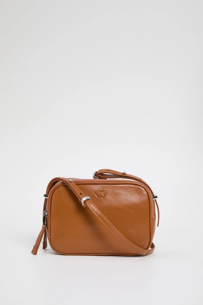 Nappa leather shoulder bag - LEATHER