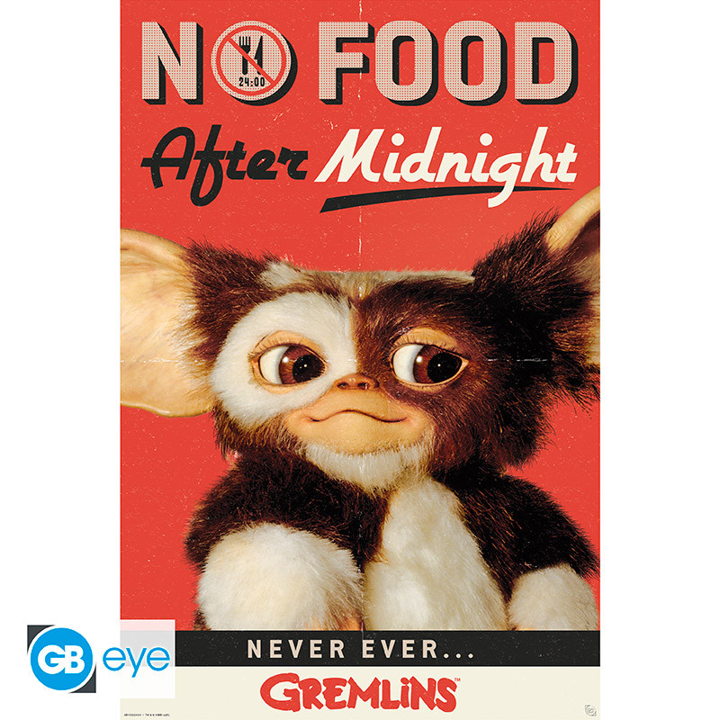GREMLINS NO food after midnight Poster (91.5x61cm)