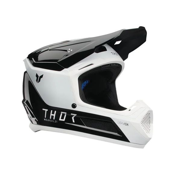 Casque cross Thor FLEET - STORM - ENFANT - Noir / BlancRef : TO3349