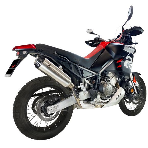 Ixrace Desert Tuareg 660 Silencer - GrayAPRILIA 660 TUAREG 660 - 2022 - 2023Ref: Zs0250 / Bc3076Sc