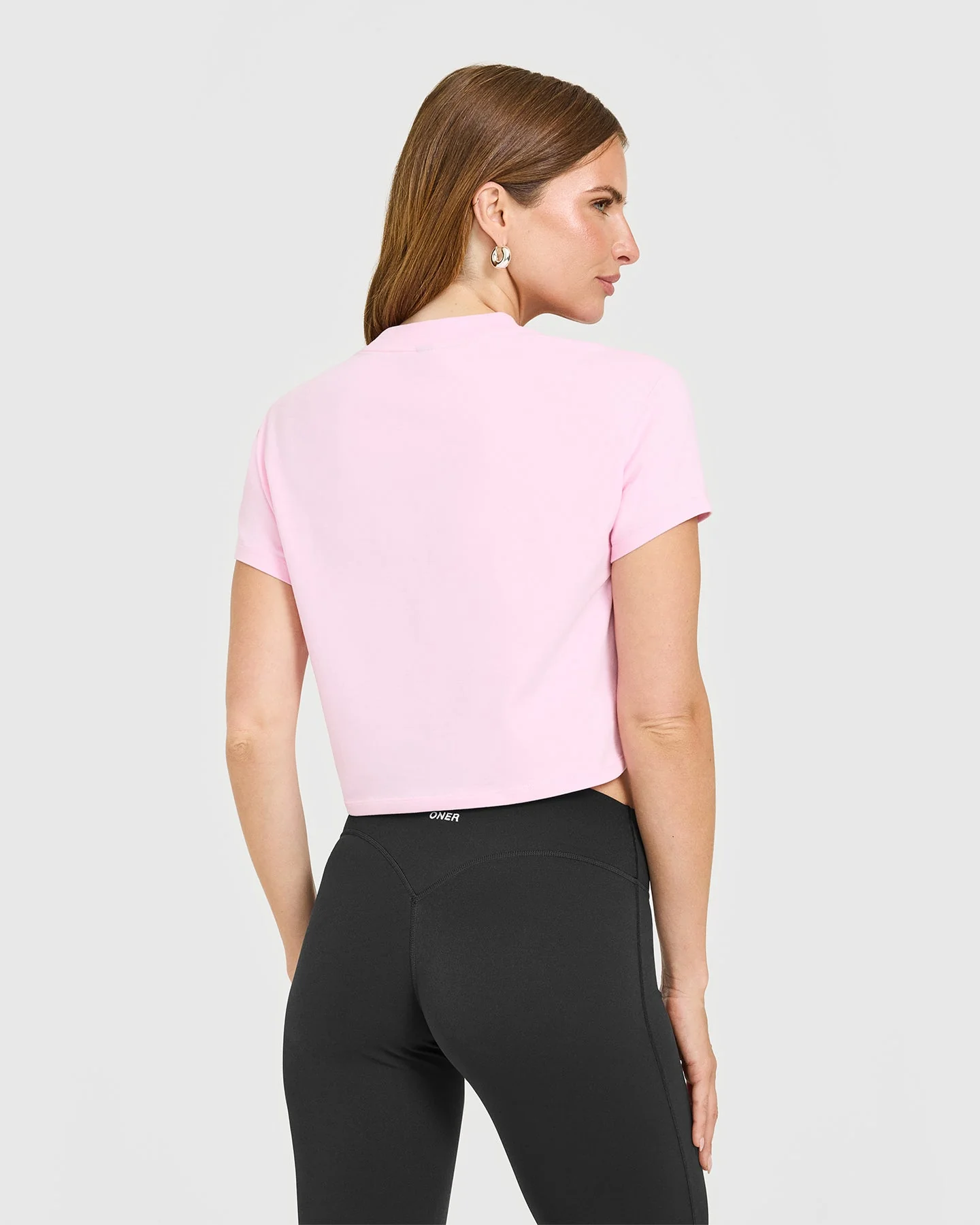 Cotton Relaxed T-Shirt | Chalk Pink